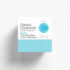 CONTROL CORRECTIVE sulfur calming mask aloe comfort soothing irritated skin.