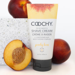 Underarm area with Coochy applied for comfortable, close shave.