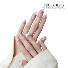 COOLYOUNG Handmade resin nails artisan craftsmanship for natural look