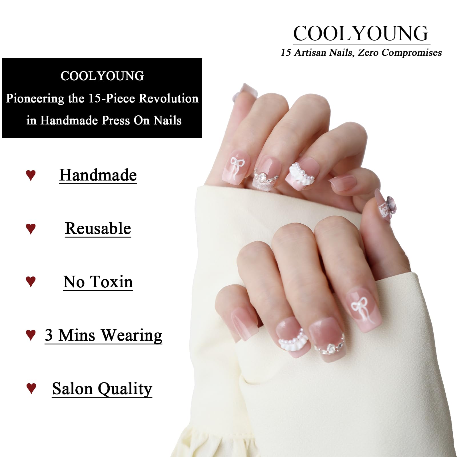 COOLYOUNG Quick adhesive tabs kit enables fast, mess-free application