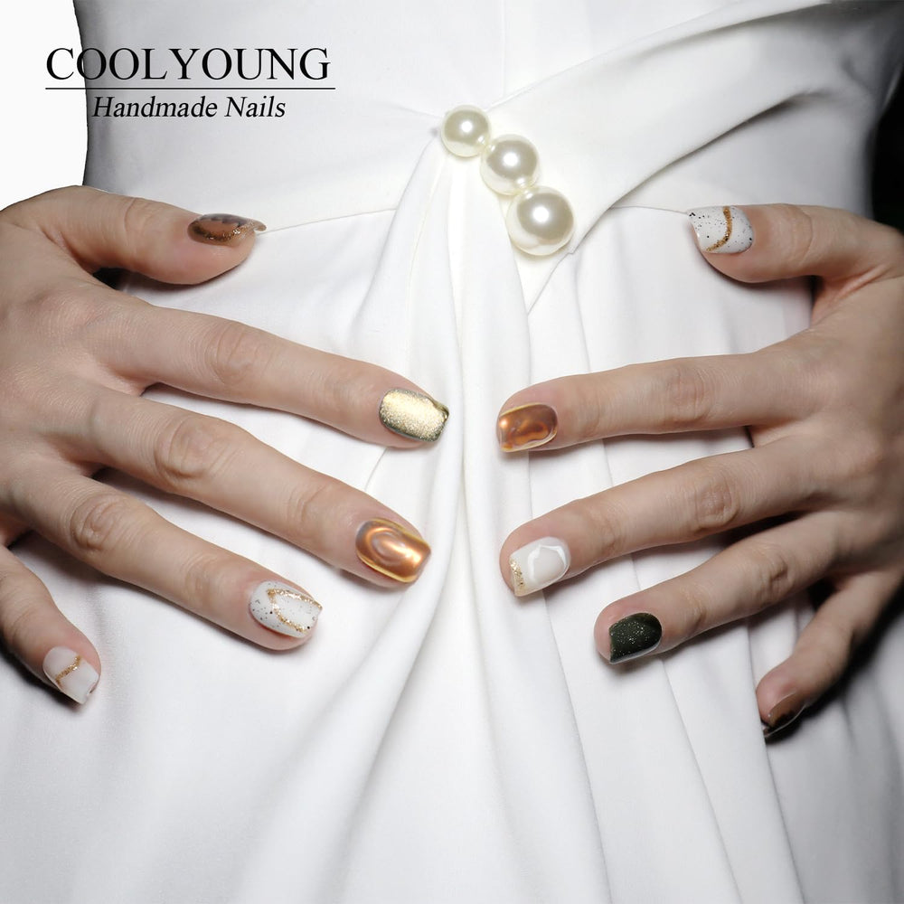 CoolYOUNG waterproof nails last up to seven to ten days.