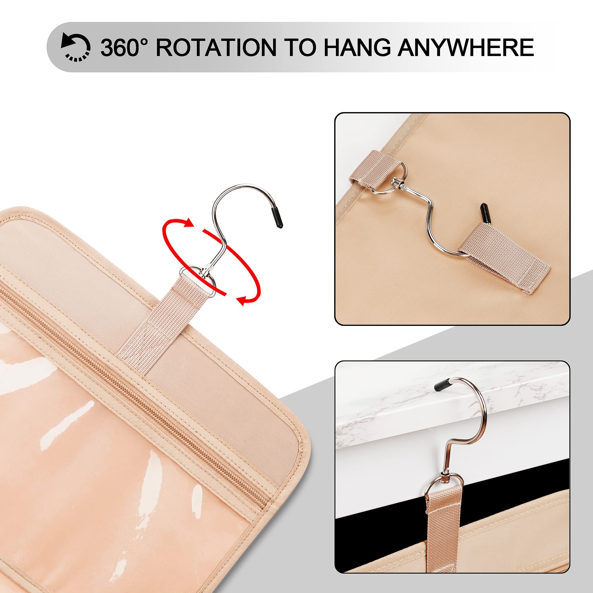 COOSKY detachable bottom bag doubles as a separate organizer.