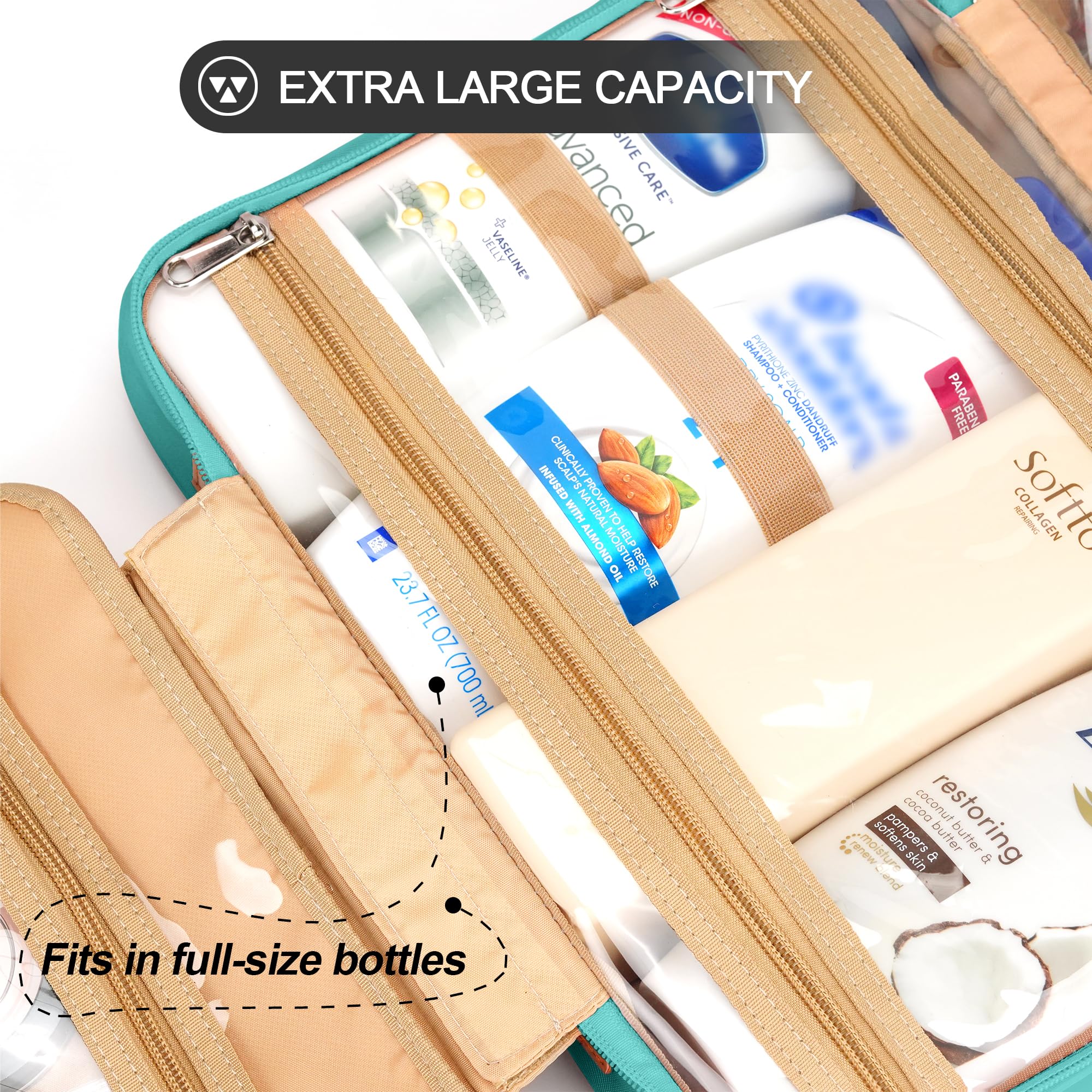 COOSKY elastic bottle holders keep tall containers upright and leak-free