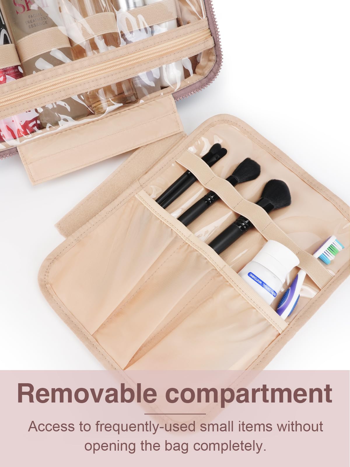 COOSKY detachable bottom pouch adds flexible storage options.