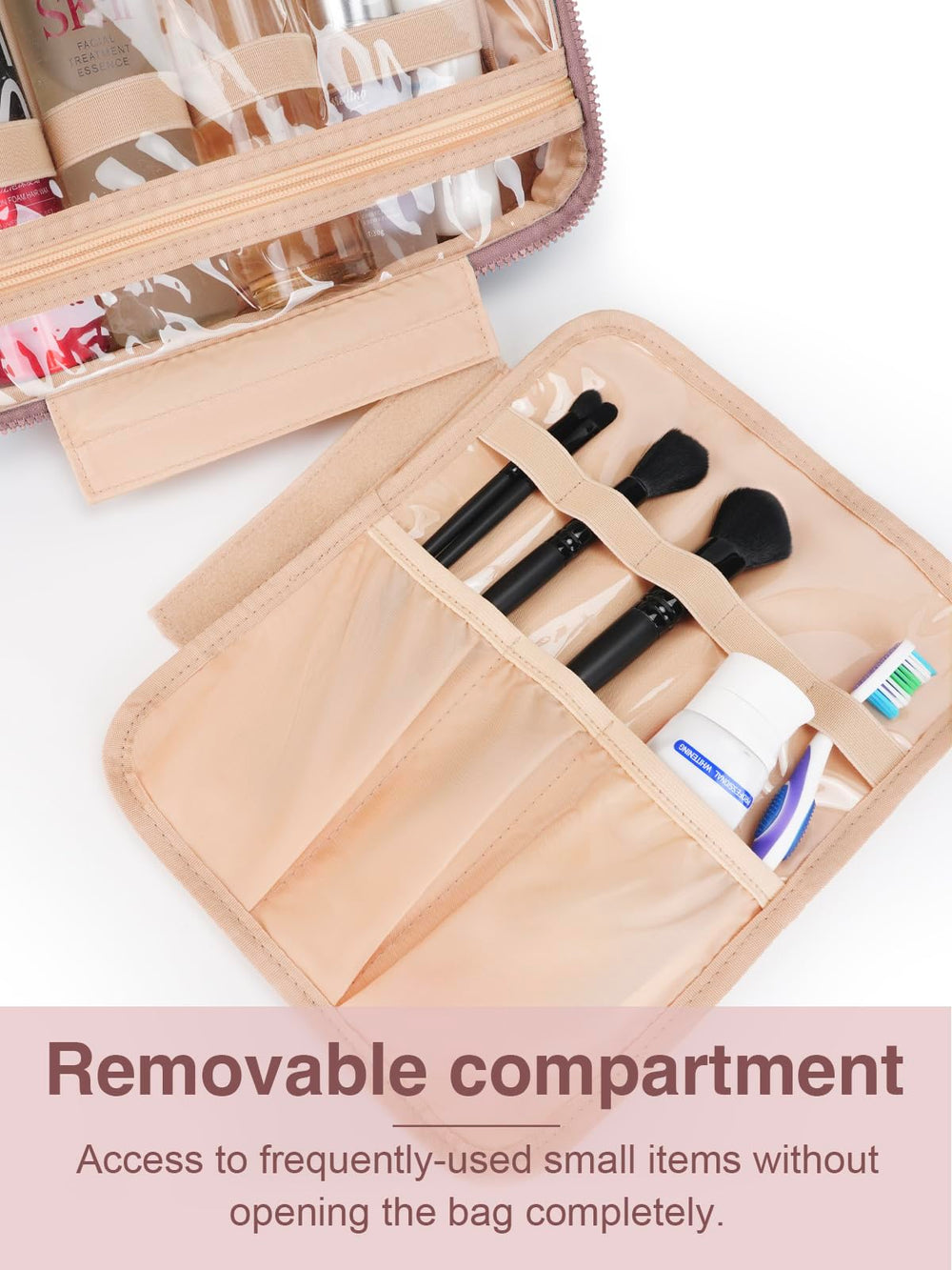 COOSKY detachable bottom pouch adds flexible storage options.