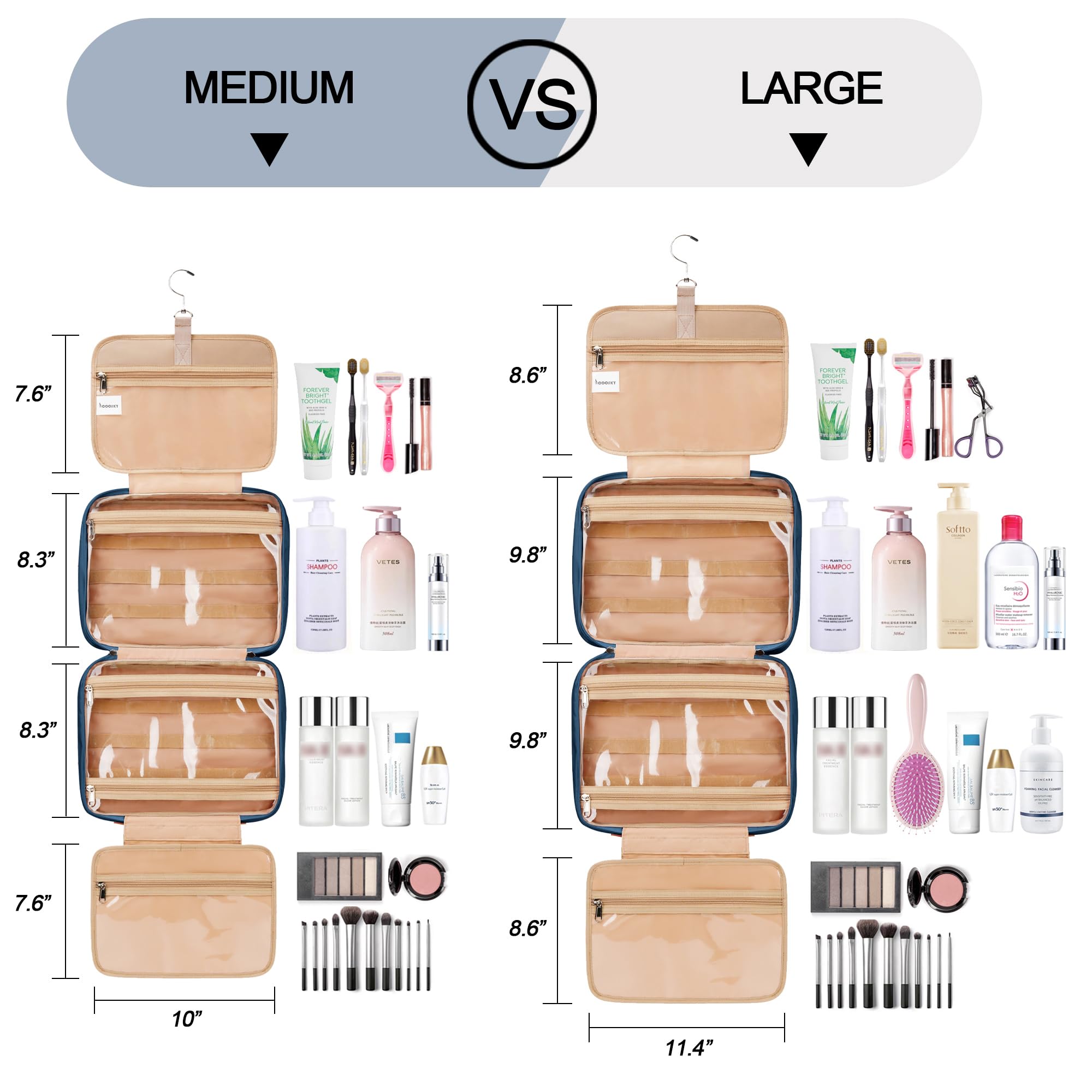 COOSKY travel bag side view highlights rugged zipper and waterproof exterior for luggage protection.