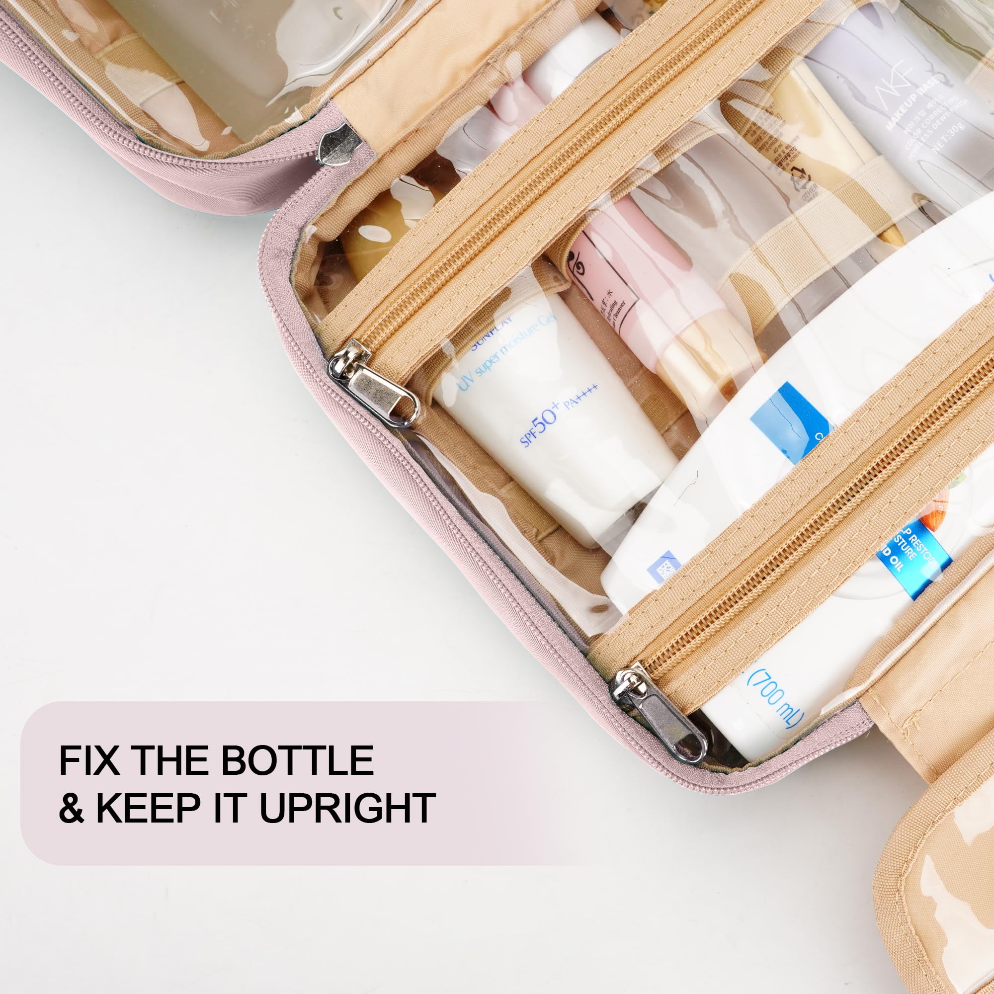 COOSKY trolley strap secures the bag to a suitcase for hands-free travel.
