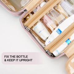 COOSKY trolley strap secures the bag to a suitcase for hands-free travel.
