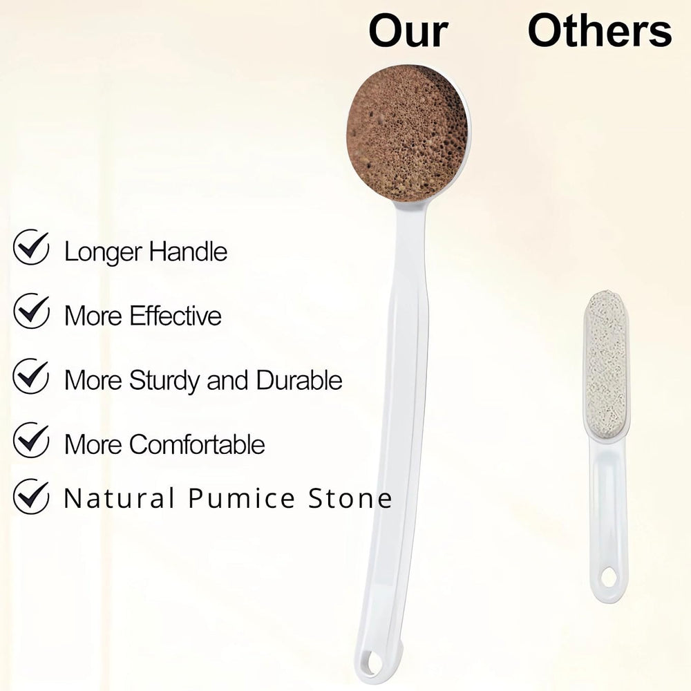 CopesFuda pumice stone exfoliates dry skin gently