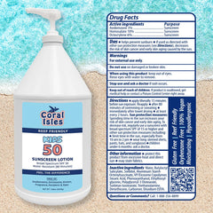 Coral Isles label showing brand transition to Coral Isles