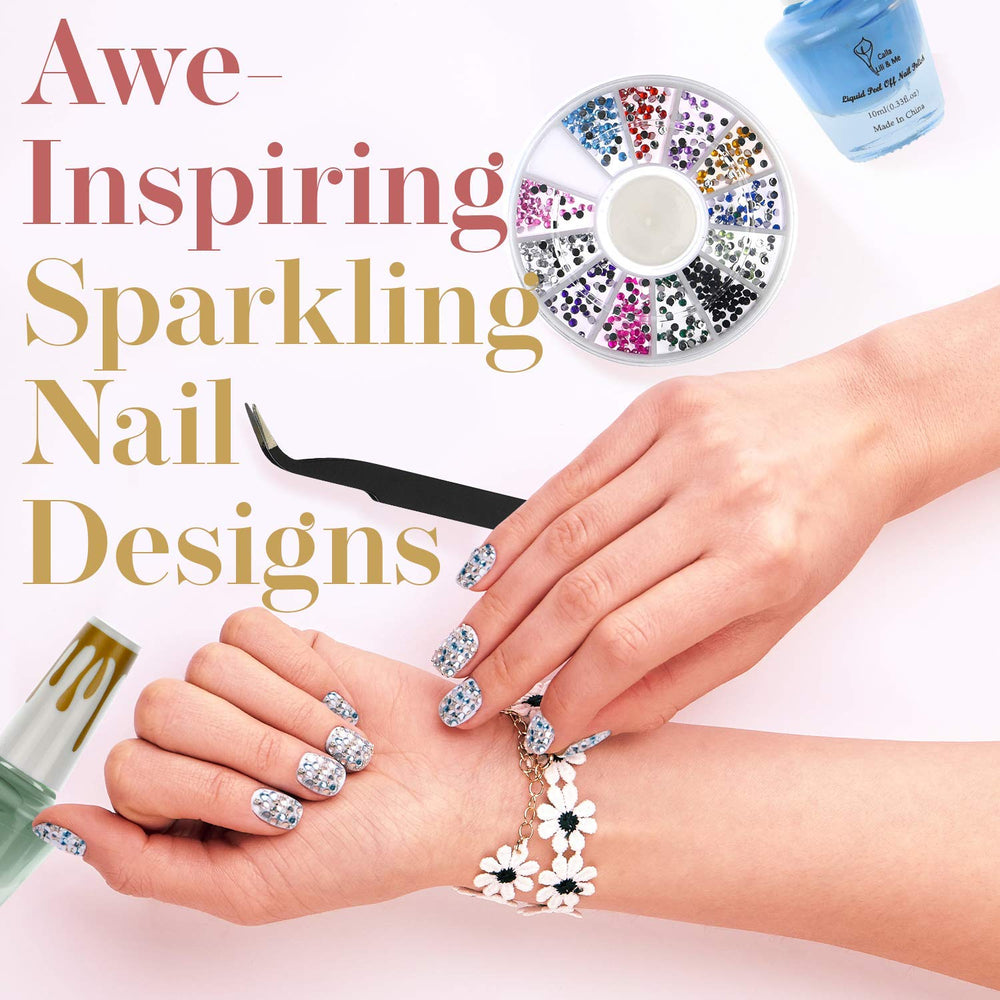 CoralBeau nail glue and supplies enable secure, long-lasting accents.