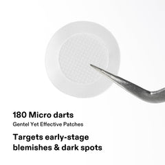 Cordiale oligopeptide patch strengthens the skin barrier while healing.