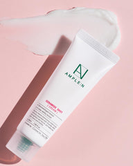 Coreana Ample N Ceramide Shot Cream texture swatch reveals rich, lightweight moisturization.