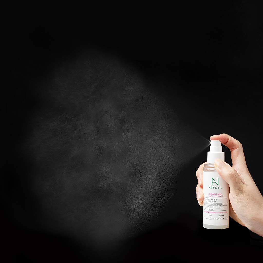 Coreana facial mist close-up highlighting rapid absorption for hydration