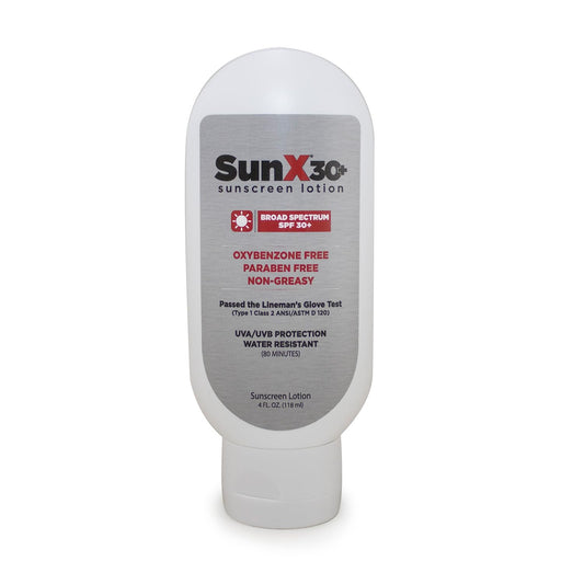 CoreTex Sun X 30+ SPF lotion bottle for daily protection and easy rub-in.
