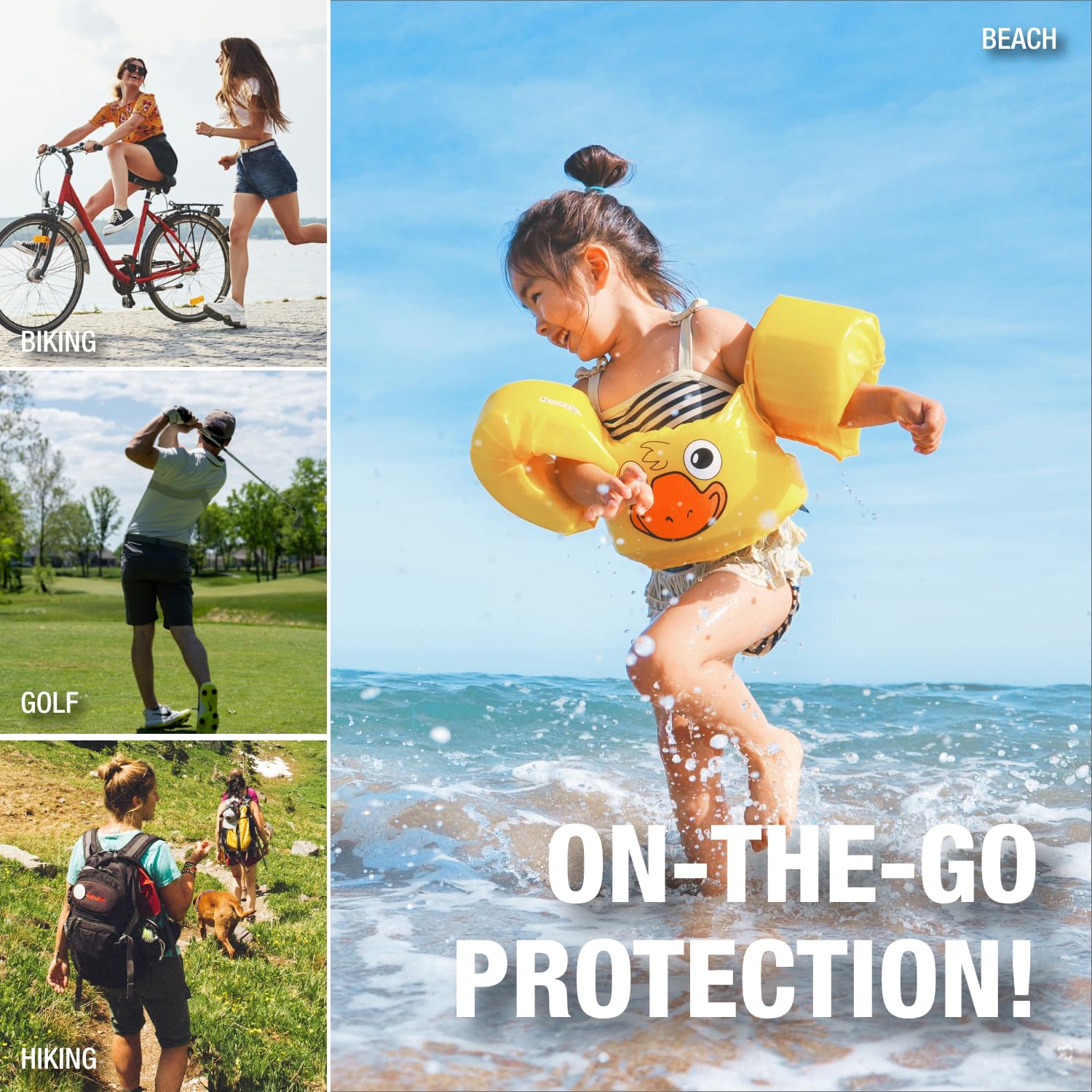 CoreTex Sun X 30 SPF water resistance icon indicating up to 80 minutes