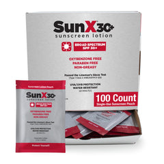 CoreTex Sun X 30 SPF on-the-go packet for broad spectrum protection