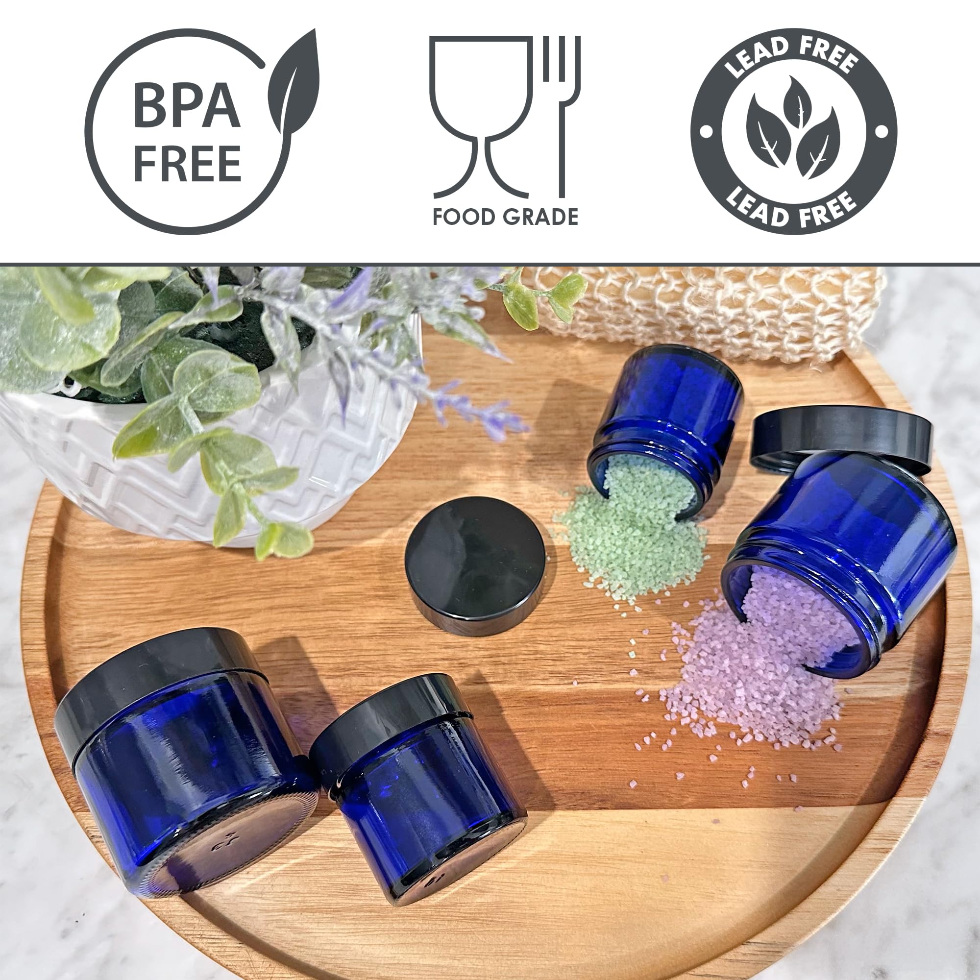 Cornucopia Brands six 1oz jars display for small-batch use