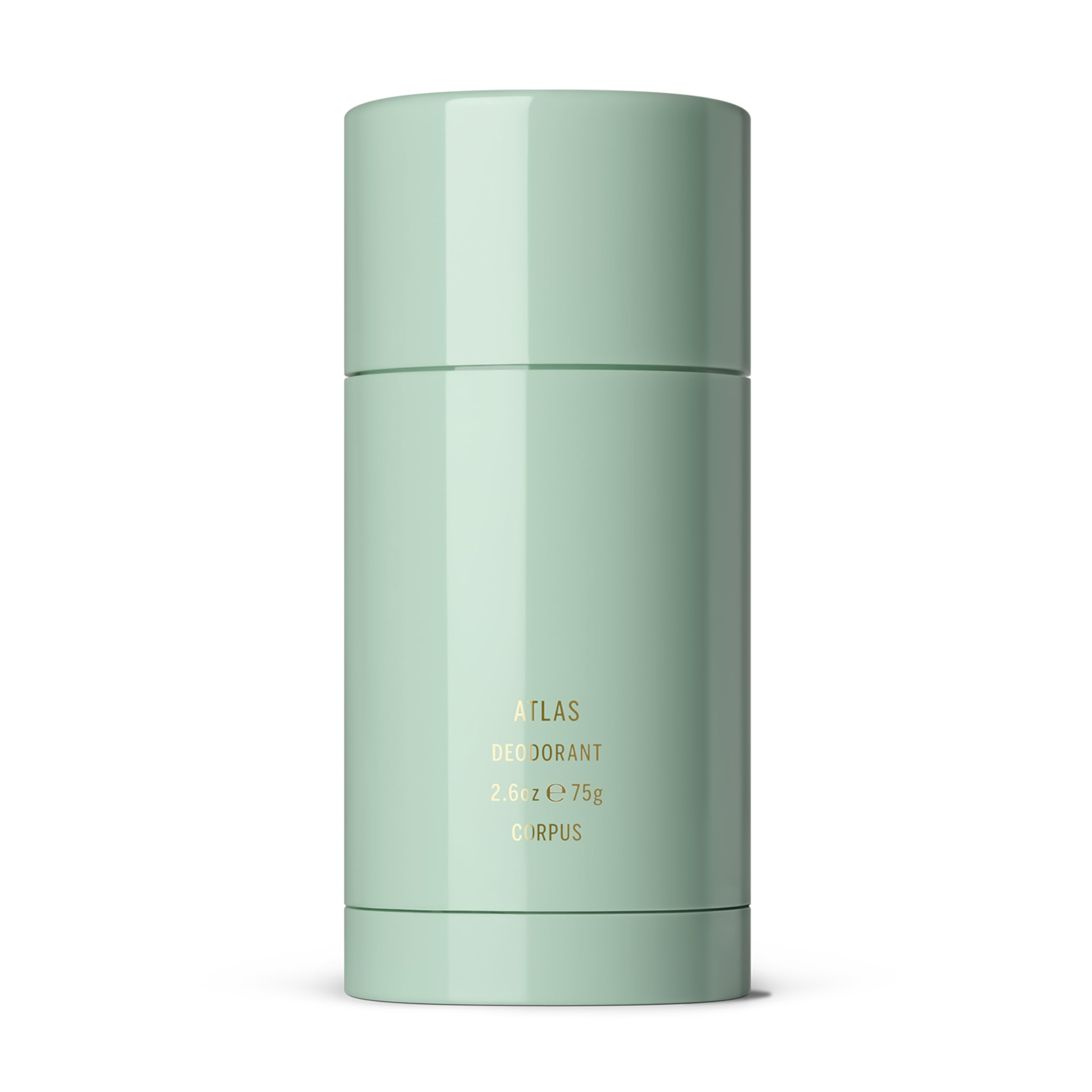 Corpus natural deodorant stick for sensitive skin with smooth, residue-free application.