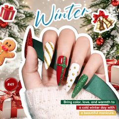 COSCELIA top and base coats set with glossy matte and glitter finishes