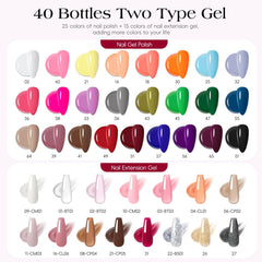 COSCELIA gel polish colors 25-color set for versatile designs