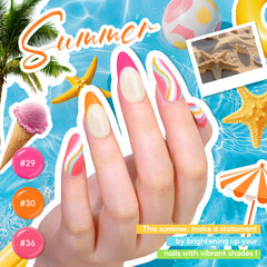 COSCELIA nail art decorations and rhinestones for accents