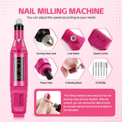 COSCELIA nail lamp UV light foldable compact design for quick curing.