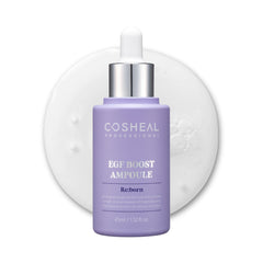 COSHEAL EGF Boost Ampoule bottle close-up; premium hydration visualization for daily use.