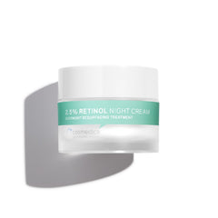 Cosmedica Retinol Night Cream ingredients include vitamin A and hyaluronic acid.