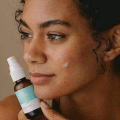 Cosmedica Skincare Made in USA label on box and bottle.