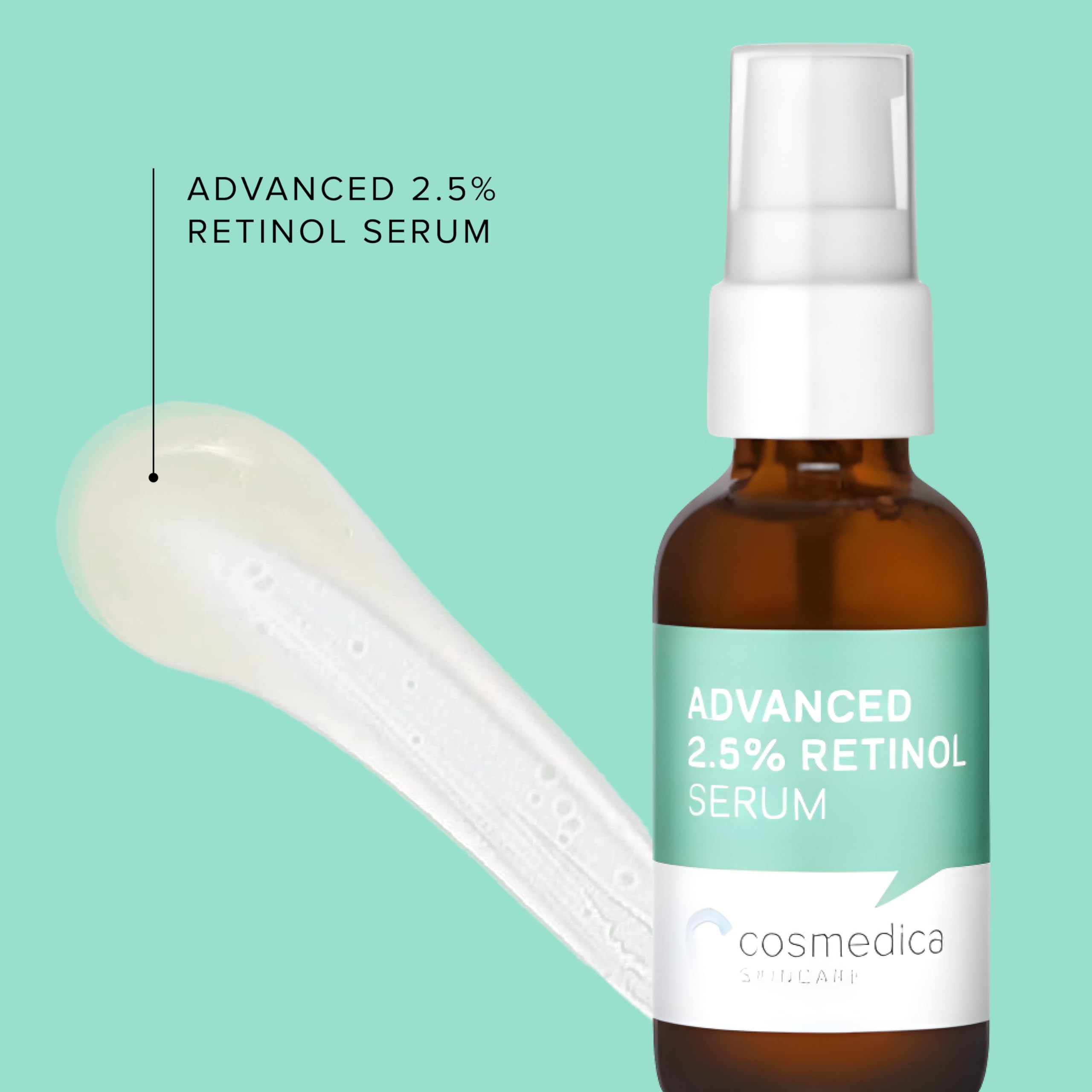 Cosmedica Skincare Trio Set packaging highlighting vegan and cruelty-free formulas.