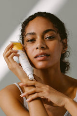 Cosmedica Skincare ingredients like green tea and jojoba provide nourishment.
