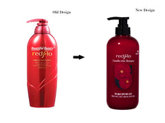 COSMOCOS REDFLO shampoo lather close-up showing gentle cleansing.
