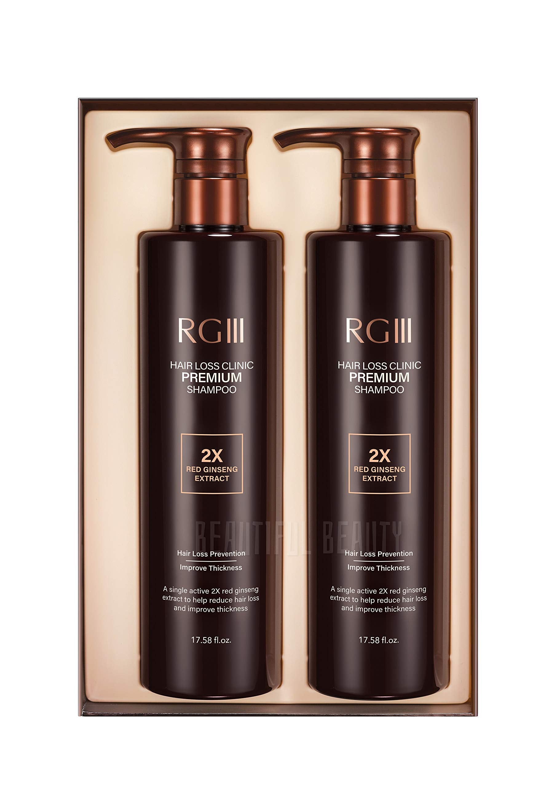 COSMOCOS RG3 ingredients graphic highlights red ginseng saponin.