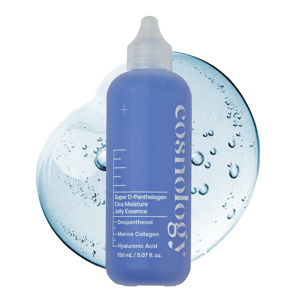 COSNOLOGY+ hydrating essence bottle for deep moisture and dewy skin