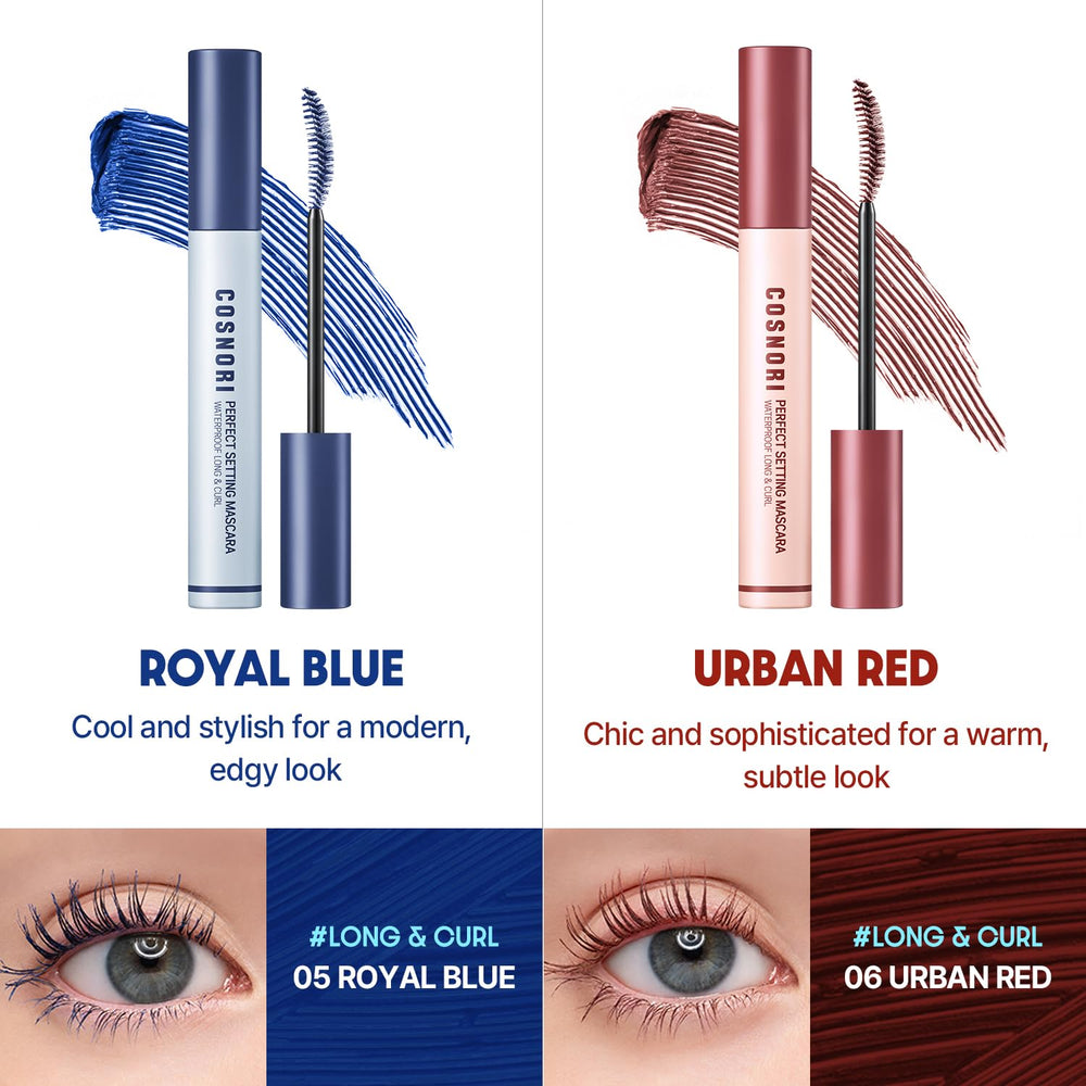 COSNORI Hyaluronic acid and panthenol boost moisture and elasticity for lashes.