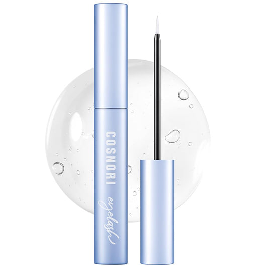 COSNORI Intensive Eyelash Serum bottle packaging showing premium lash root care benefits