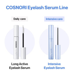 COSNORI hypoallergenic label signaling gentle care for sensitive eyes