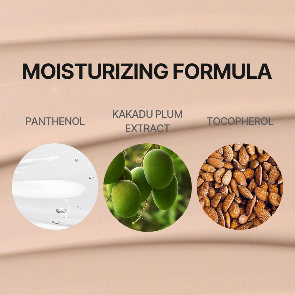 COSNORI Panthenol Barrier Cushion pore-diffusing finish for smooth complexion.