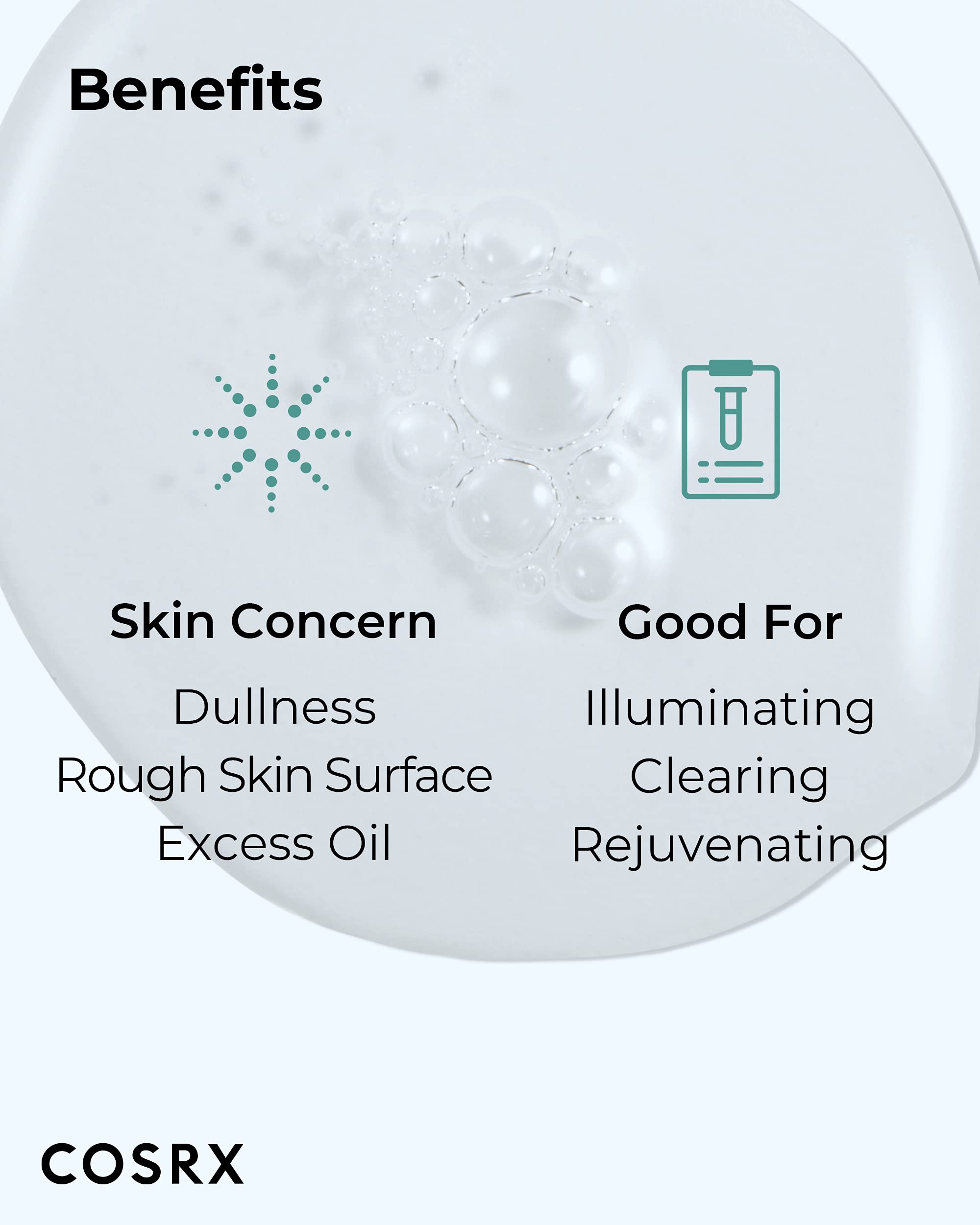 Pump dispenser on COSRX serum for easy, precise daily application.