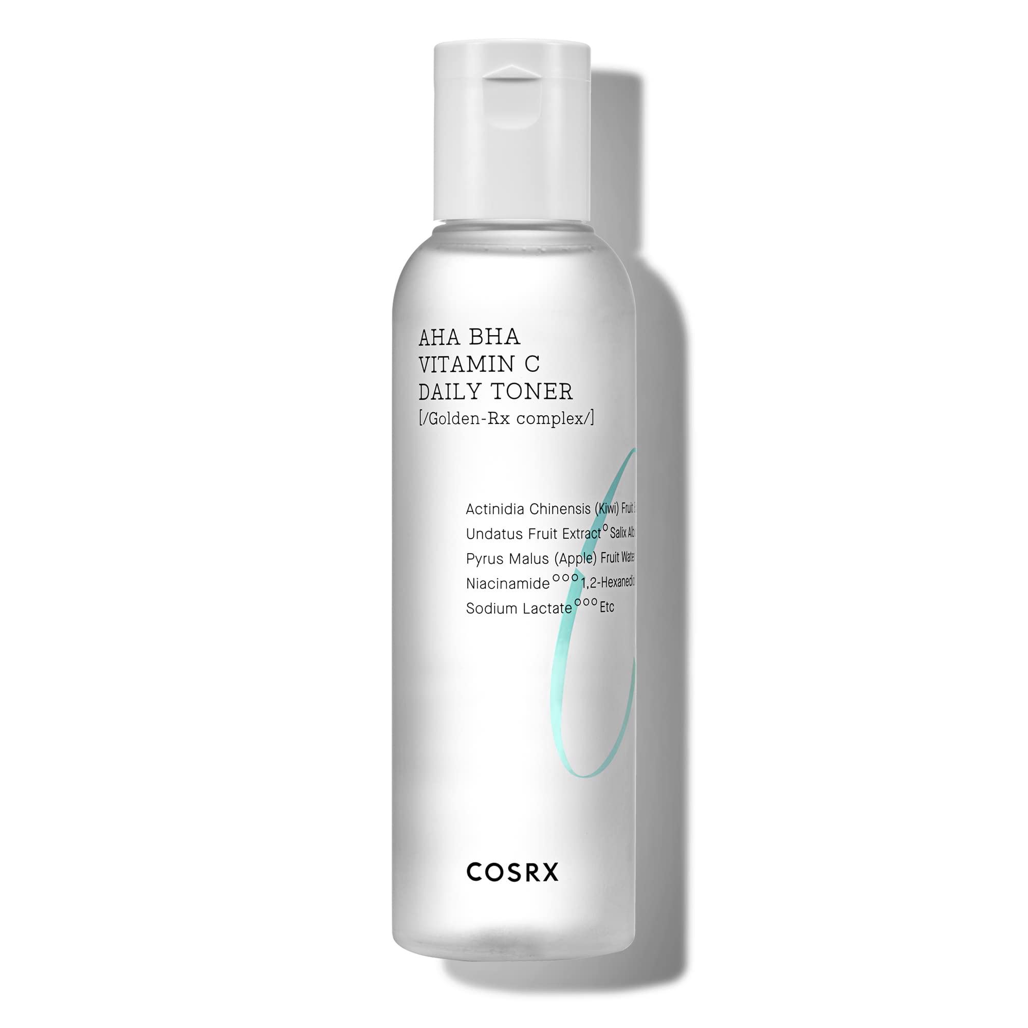 COSRX ABC Daily Toner bottle for refreshing skin prep and gentle exfoliation.