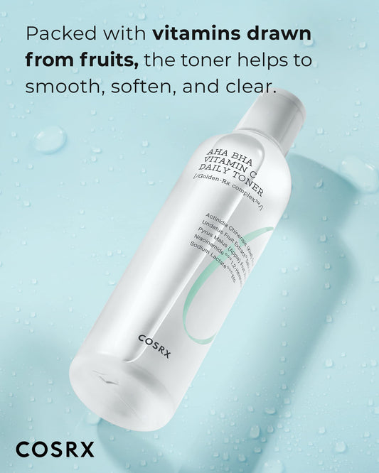 COSRX ABC Daily Toner pour action shows easy, even application.