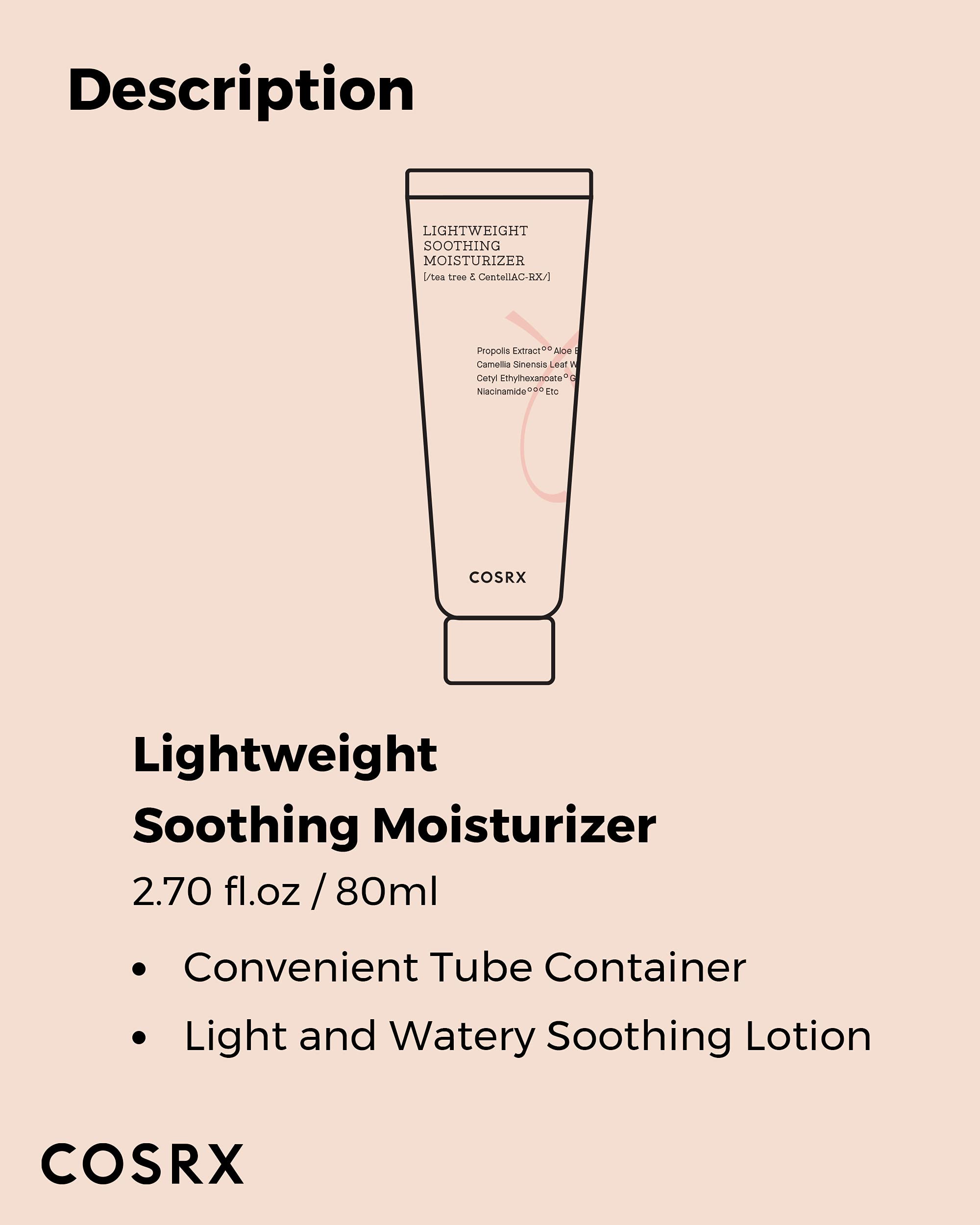 COSRX AC Collection usage shot demonstrates gentle application for acne-prone skin.