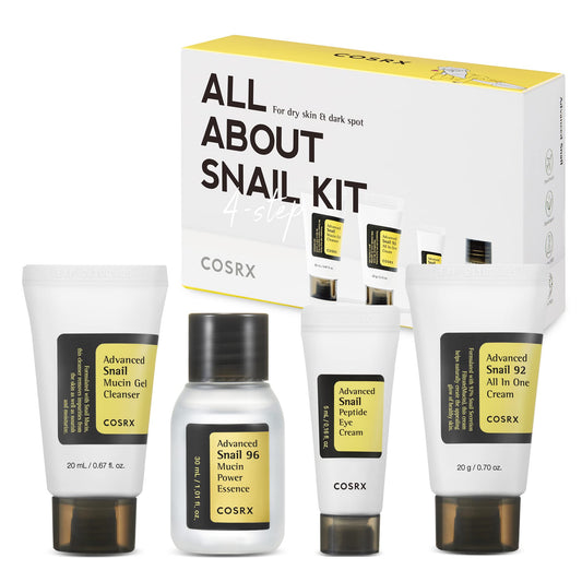 COSRX All About Snail Mucin Face Wash gently cleanses to support the skin barrier.