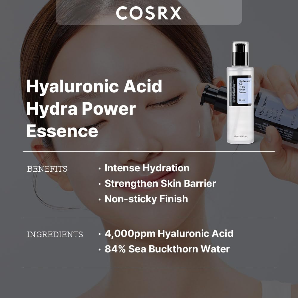 Close-up of COSRX toner pump for easy 2-3 pump application.