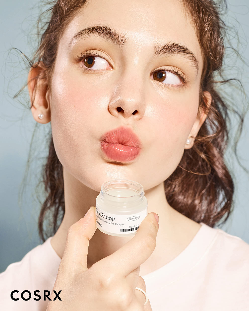 COSRX Lip Care Balm used as a sleeping mask for overnight hydration