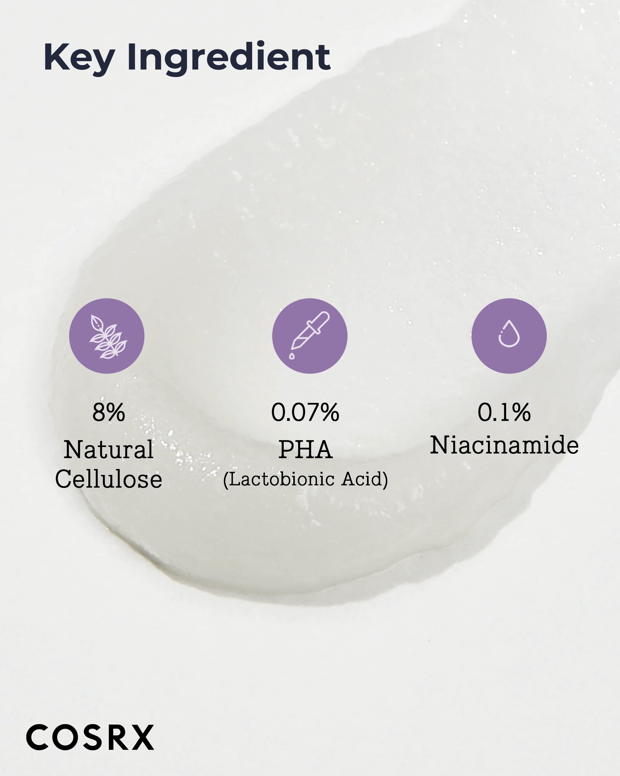 COSRX Low pH Good Night ingredients reveal soothing fermentation extracts.