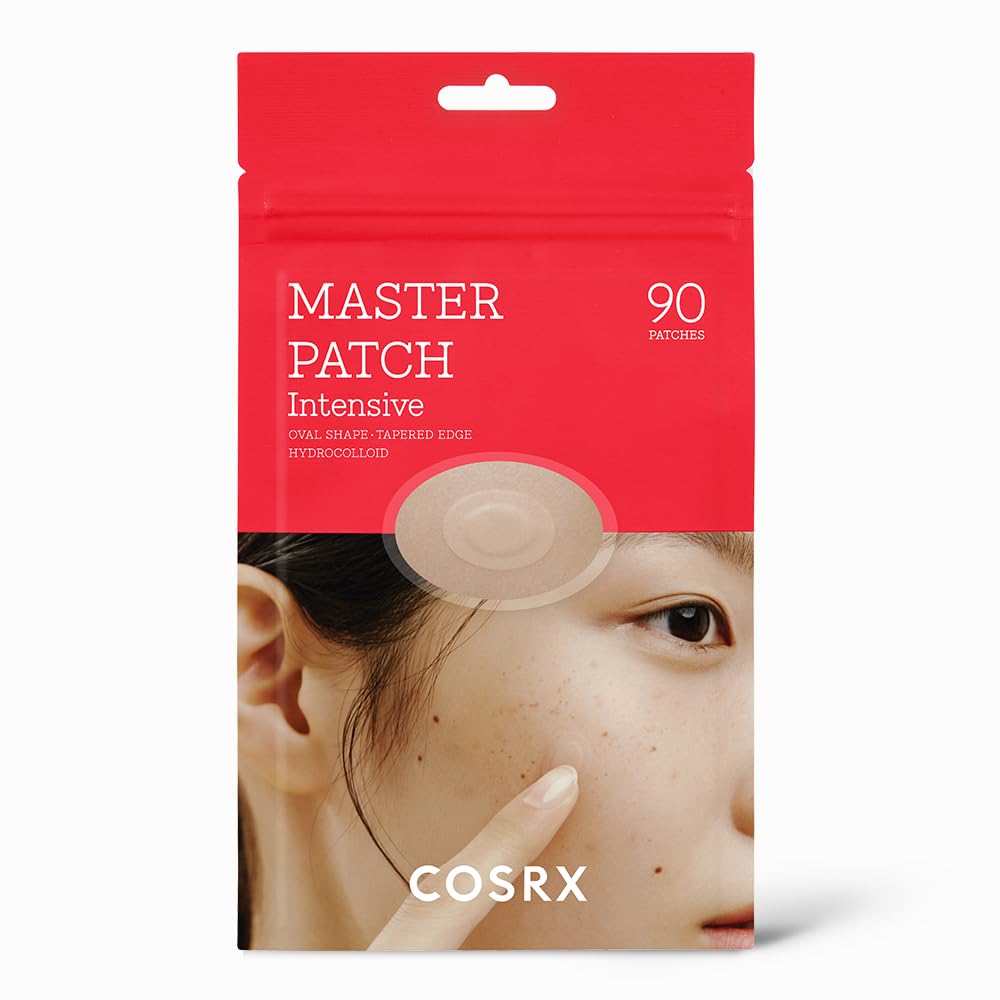 COSRX Master Patch Intensive oval patch provides discreet, targeted spot treatment.