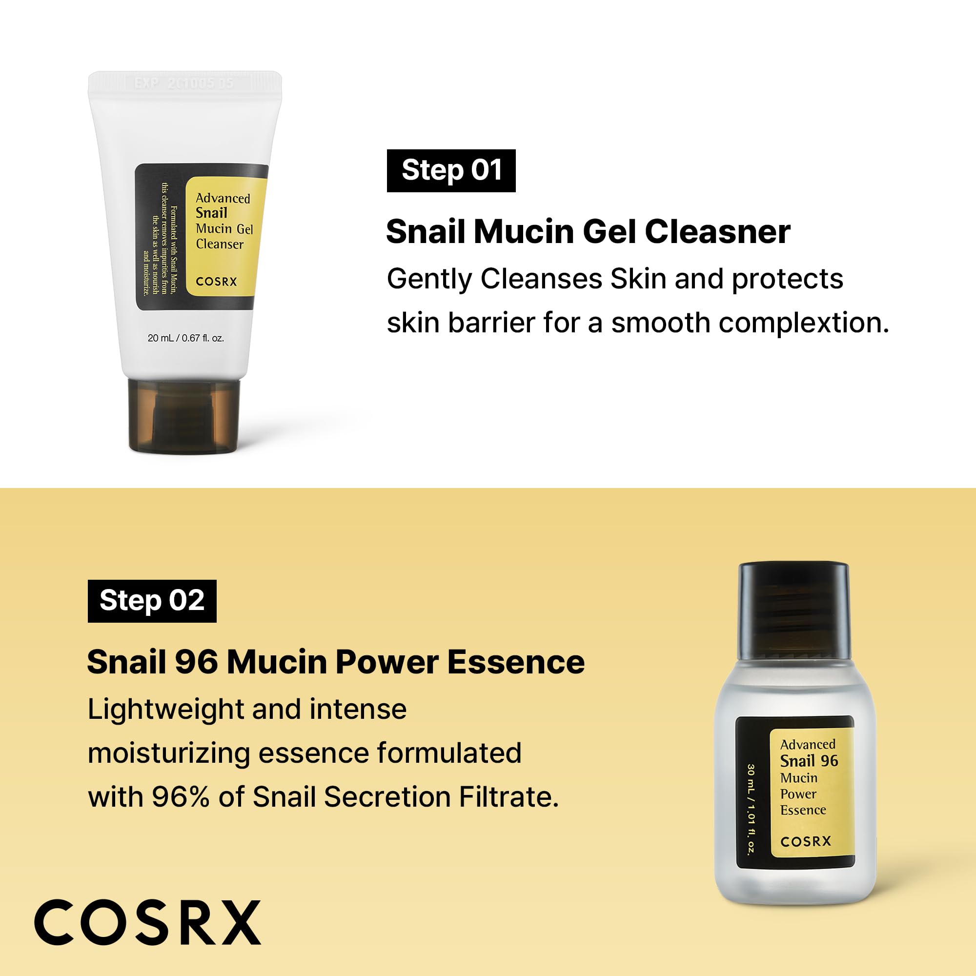 COSRX Snail 92 All In One Cream soothes sensitized skin and restores moisture.