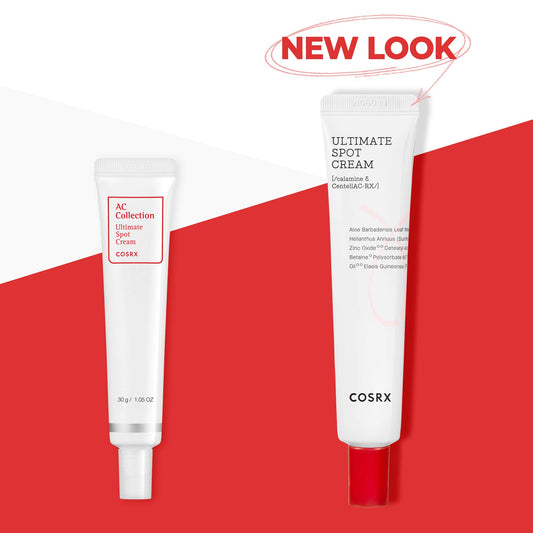 COSRX Ultimate Spot Cream texture closeup for smooth, easy application.